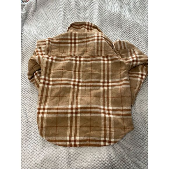 Love tree Sherpa lined flannel - Picture 2 of 3